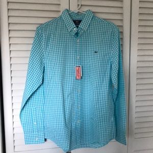 Men’s vineyard vines slim fit whale shirt